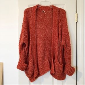 Free People knit cardigan / sz Small